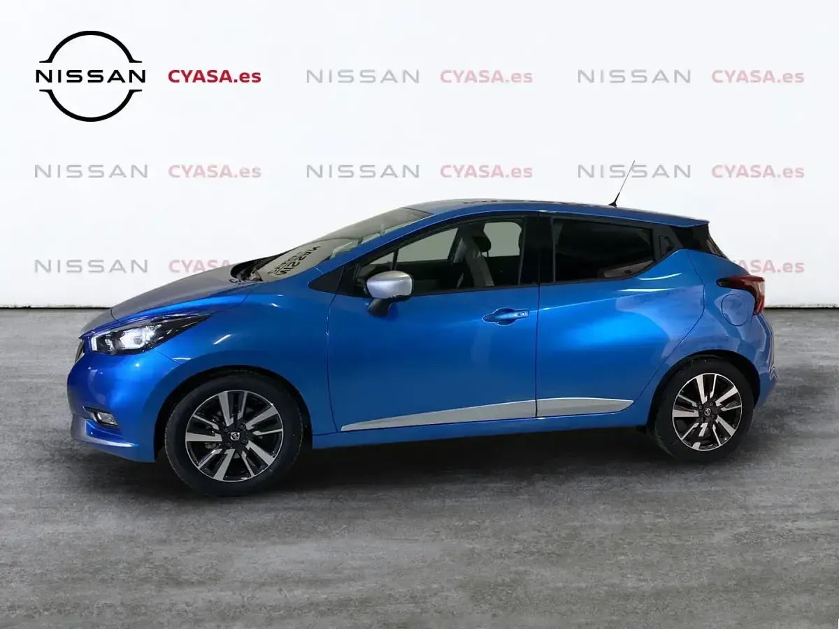Usado Nissan Micra 92 CV (67 kW) 2022 Azul Utilitario