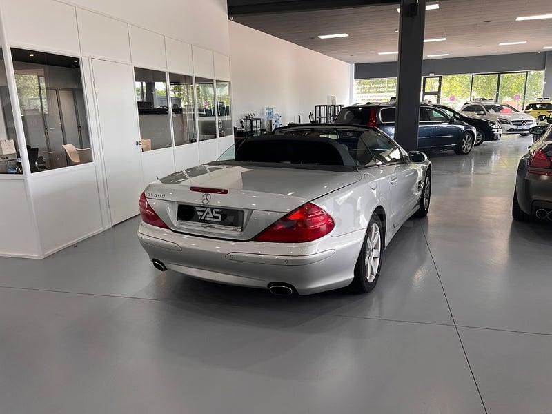 Usado Mercedes SL500 306 CV (225 kW) 2002 Gris / plata Descapotable