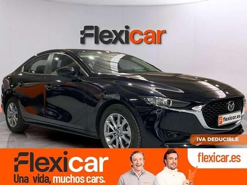 Usado Mazda 3 Prime-Line 140 CV (102 kW) 2025 Negro Berlina