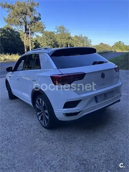 Usado VW T-Roc R-line 150 CV (110 kW) 2020 Blanco SUV