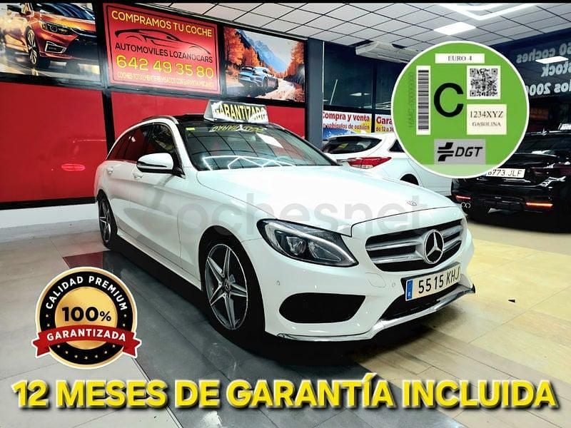 Blanco Usado 2018 Mercedes C220 Familiar | 16.499 € (Super precio) - Imagen 1/4