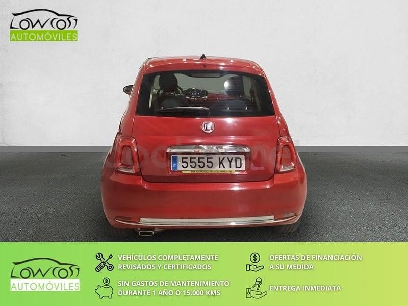 Usado Fiat 500 Lounge 69 CV (50 kW) 2019 Rojo Berlina