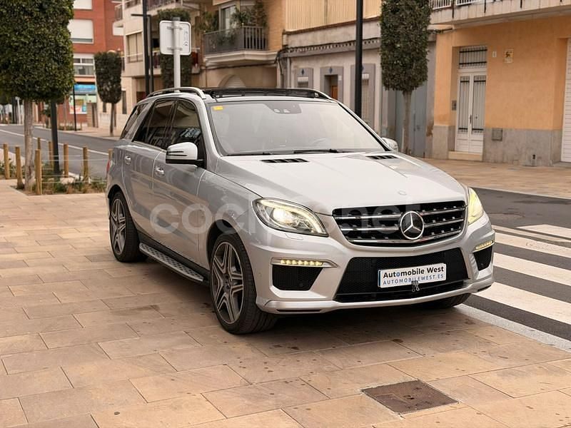 Usado Mercedes ML63 AMG AMG 525 CV (386 kW) 2013 Gris / plata SUV