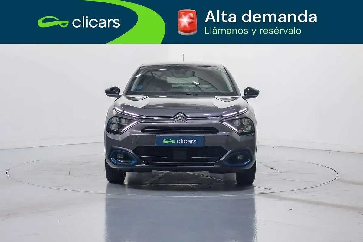 Usado Citroën e-C4 Feel 100 kW (136 CV) 2022 Gris Berlina