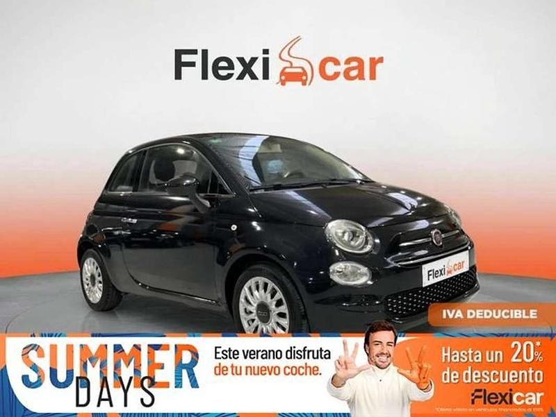 Negro Usado 2019 Fiat 500 Lounge Utilitario | 7890 € (Buen precio) - Imagen 1/4