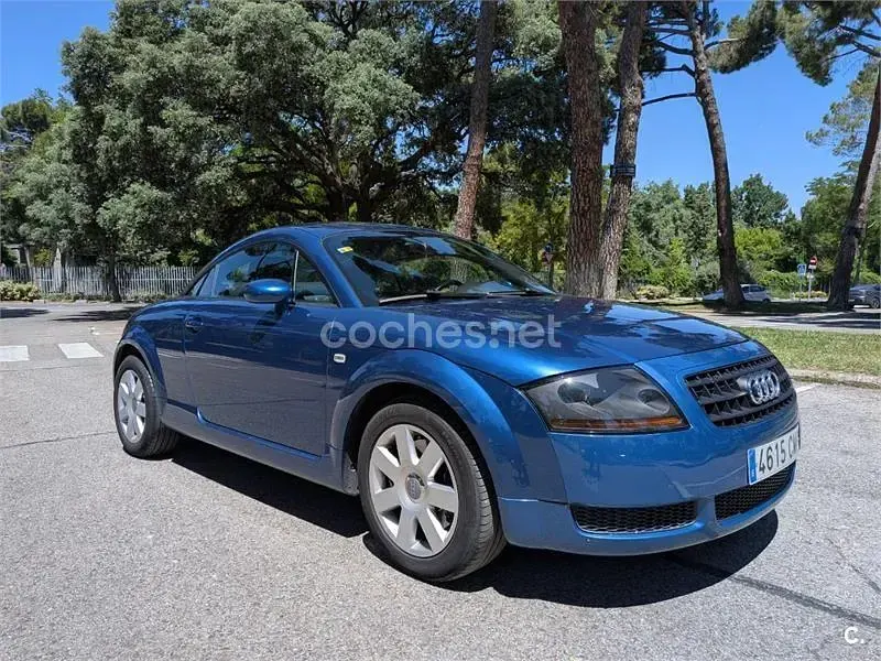 Usado Audi TT 150 CV (110 kW) 2003 Azul Coupe