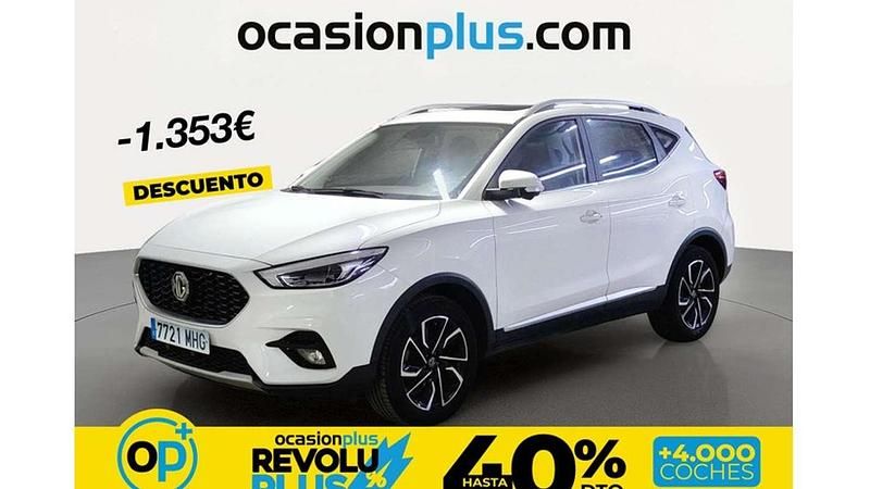 Usado MG ZS Luxury 111 CV (81 kW) 2023 Blanco SUV
