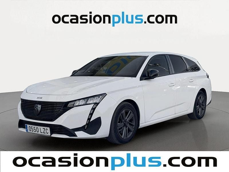 Usado Peugeot 308 SW Active 131 CV (96 kW) 2022 Blanco Familiar