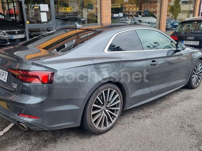 Usado Audi A5 S-Line 252 CV (185 kW) 2018 Gris / plata Coupe