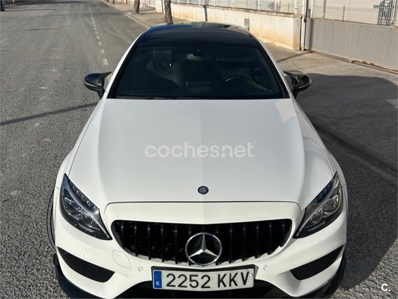 Usado Mercedes C220 170 CV (125 kW) 2016 Blanco Coupe