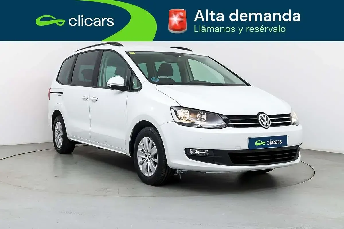 Begagnad VW Sharan Edition 150 HK (110 kW) 2018 Vit Minibuss