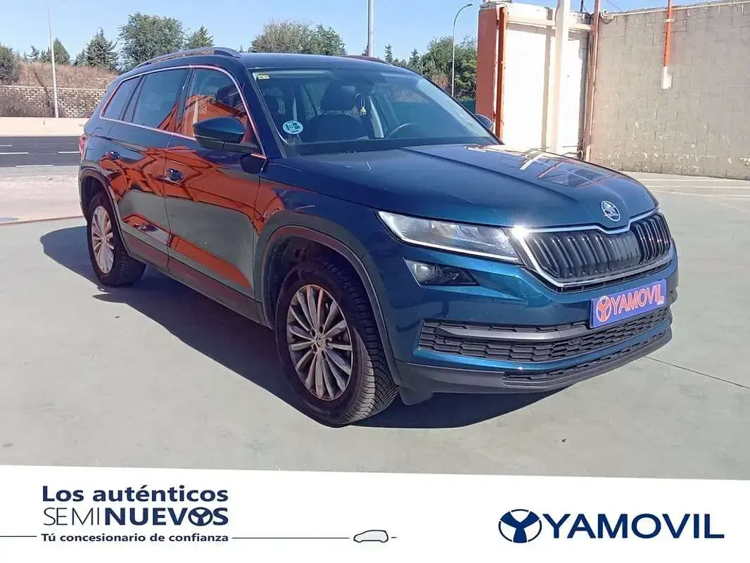 Usado Skoda Kodiaq Ambition 150 CV (110 kW) 2020 Azul SUV