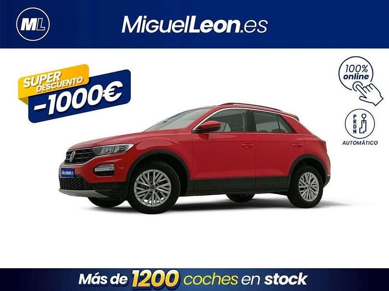 Rojo Usado 2021 VW T-Roc Advance SUV | 18.985 € (Super precio) - Imagen 1/3