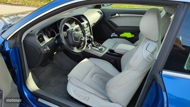 Usado Audi A5 200 CV (147 kW) 2009 Azul Coupe