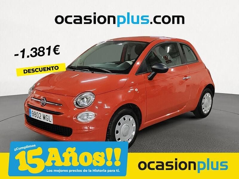 Naranja Usado 2023 Fiat 500 Berlina | 10.250 € (Buen precio) - Imagen 1/4