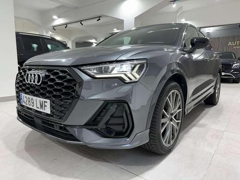Usado Audi Q3 Sportback 203 CV (149 kW) 2021 Gris / plata SUV