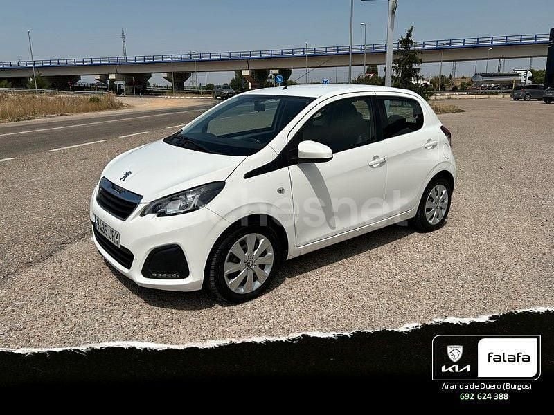 Usado Peugeot 108 82 CV (60 kW) 2016 Blanco Utilitario