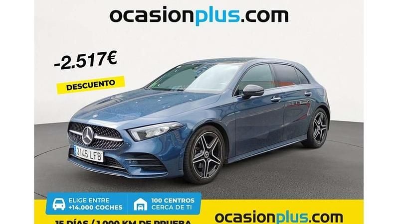 Azul Usado 2020 Mercedes A200 Utilitario | 25.173 € (Precio justo) - Imagen 1/4