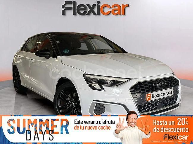 Blanco Usado 2021 Audi A3 Sportback Utilitario | 22.590 € (Precio justo) - Imagen 1/4