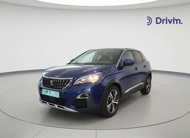 Azul Usado 2017 Peugeot 3008 Allure Monovolumen | 12.500 € (Precio justo) - Imagen 1/4