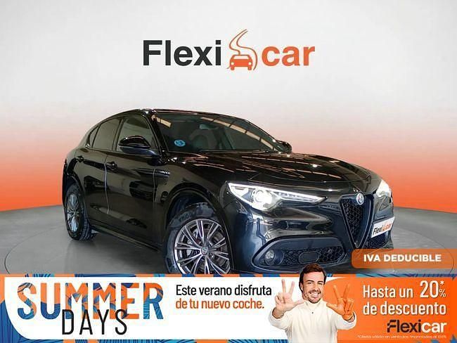 Negro Usado 2022 Alfa Romeo Stelvio Veloce SUV | 28.790 € (Buen precio) - Imagen 1/4