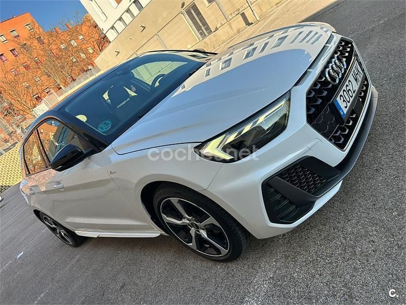 Usado Audi A1 Sportback S-Line 110 CV (80 kW) 2023 Blanco Utilitario
