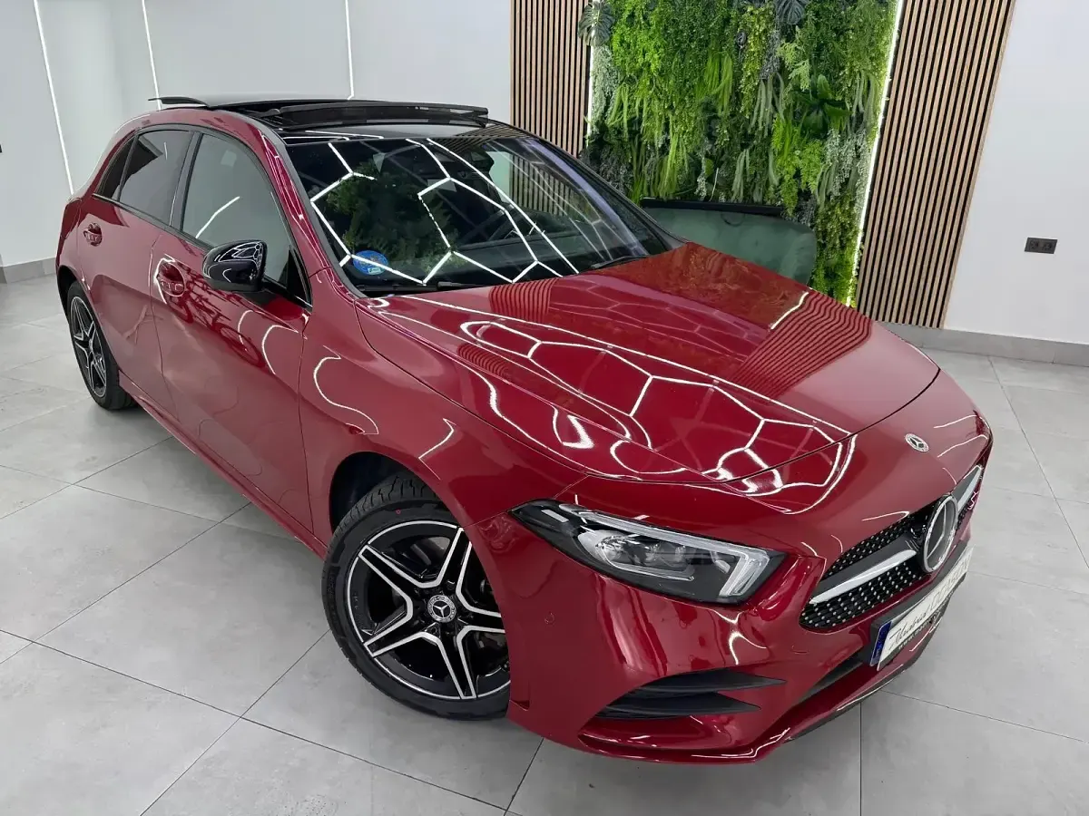Usado Mercedes A250 218 CV (160 kW) 2021 Rojo Berlina