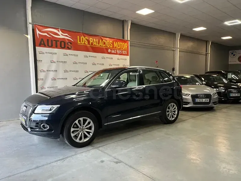 Usado Audi Q5 190 CV (139 kW) 2015 Azul SUV