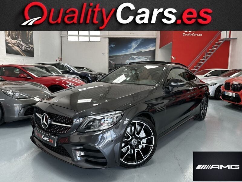 Negro Usado 2020 Mercedes C300 Coupe | 39.900 € (Precio justo) - Imagen 1/4