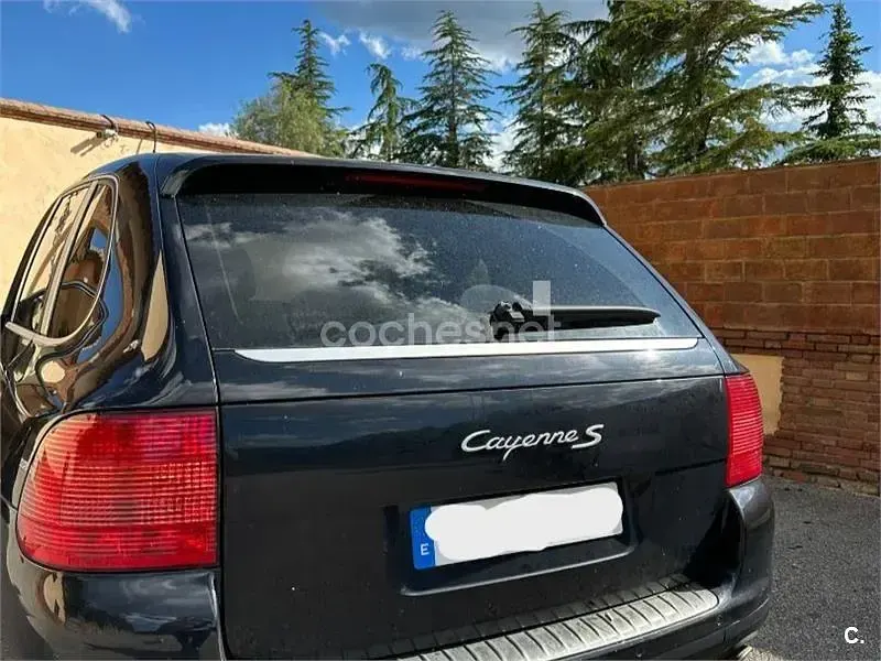 Usado Porsche Cayenne S 340 CV (250 kW) 2005 Negro SUV
