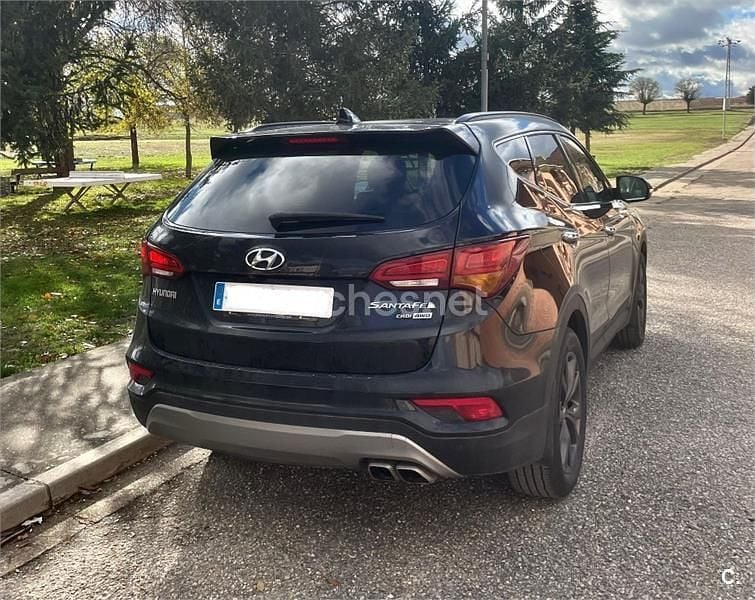 Usado Hyundai Santa Fe Style 200 CV (147 kW) 2017 Negro SUV