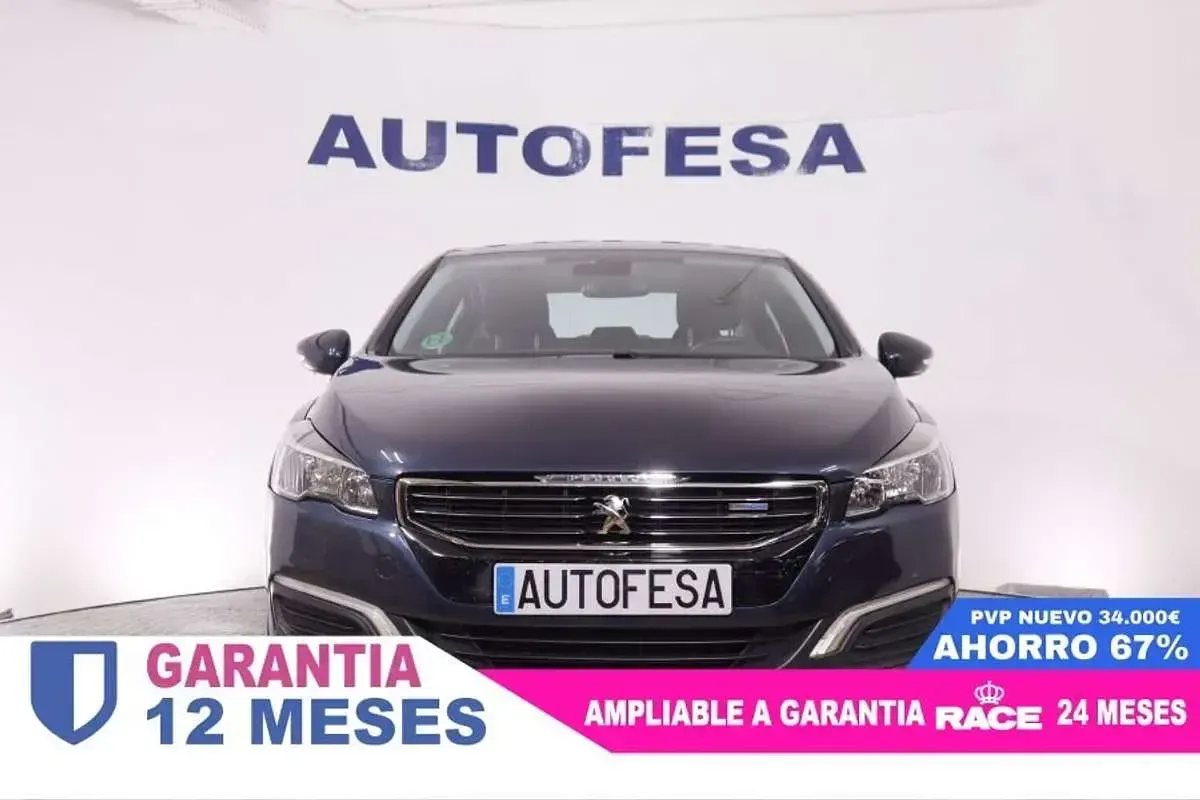 Usado Peugeot 508 Active 150 CV (110 kW) 2015 Azul Berlina