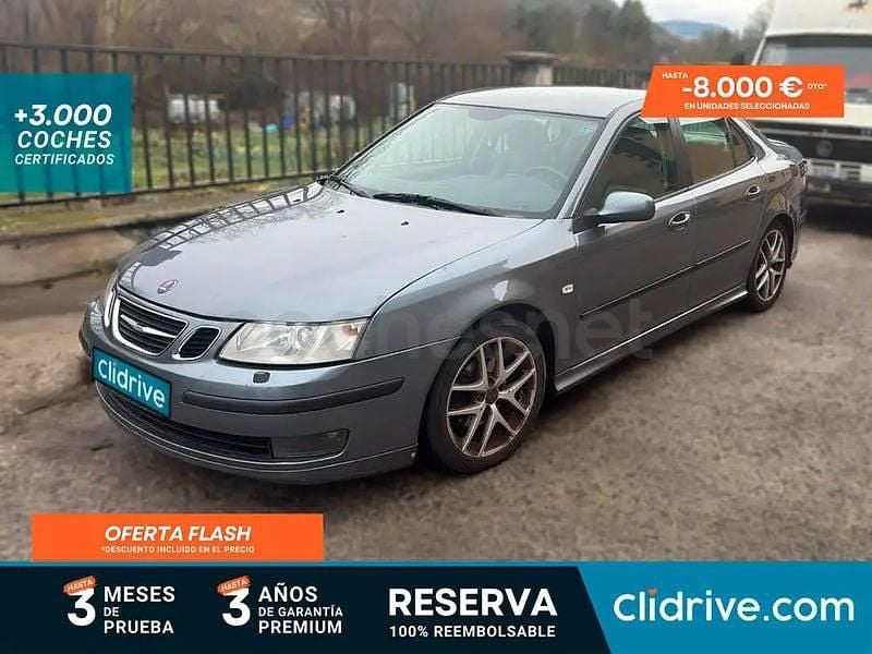 Gris / plata Usado 2007 Saab 9-3 Vector Berlina | 3790 € (Precio justo) - Imagen 1/3