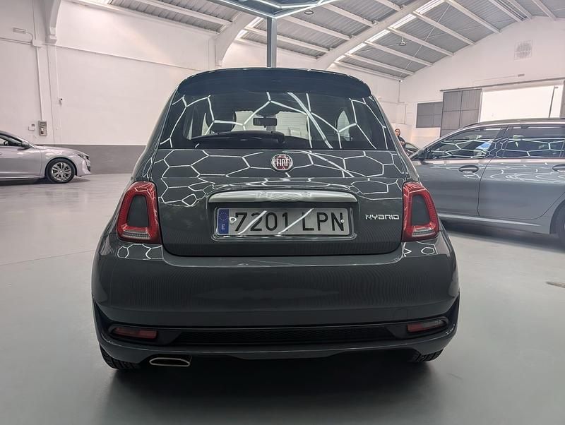 Usado Fiat 500C Connect 70 CV (51 kW) 2022 Gris Descapotable