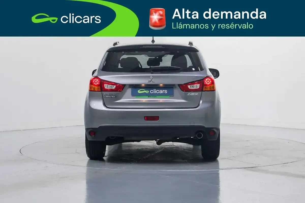 Usado Mitsubishi ASX 116 CV (85 kW) 2014 Gris SUV