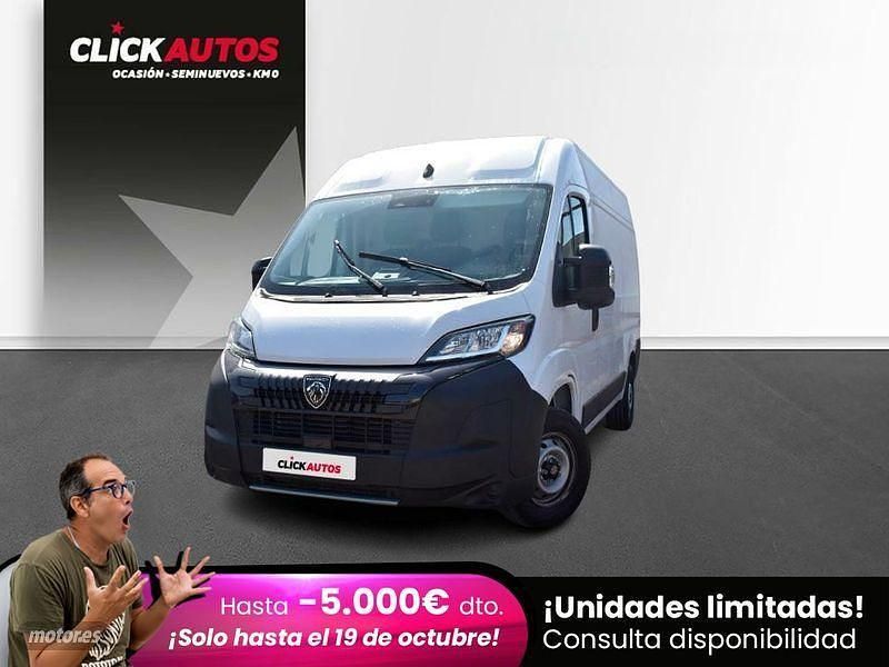 Blanco Usado 2024 Peugeot Boxer Van | 31.650 € - Imagen 1/4