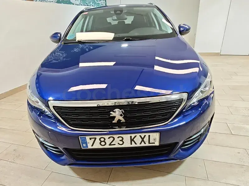 Brugt Peugeot 308 SW Access 100 HK (73 kW) 2019 Blå Stationcar
