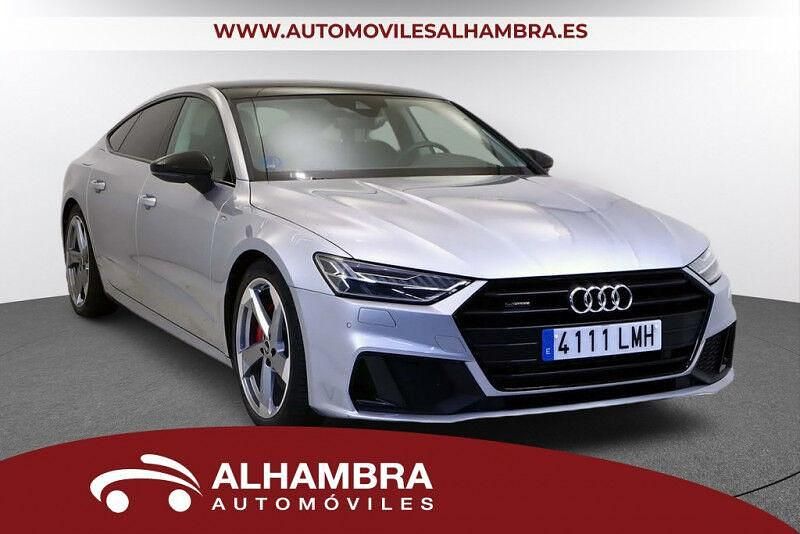 Usado Audi A7 Sportback Ambiente 367 CV (269 kW) 2021 Gris Utilitario