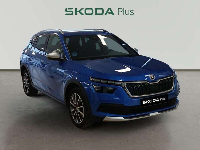 Azul Usado 2022 Skoda Kamiq SUV | 21.690 € (Precio justo) - Imagen 1/4