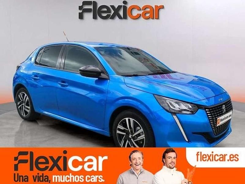 Usado Peugeot 208 Active 102 CV (75 kW) 2022 Azul Utilitario