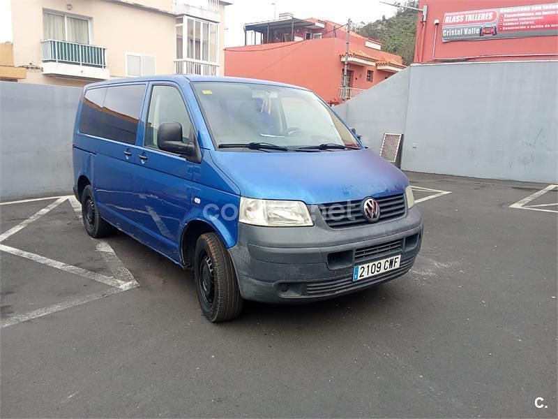 Usado VW Transporter 68 CV (50 kW) 2002 Azul Van