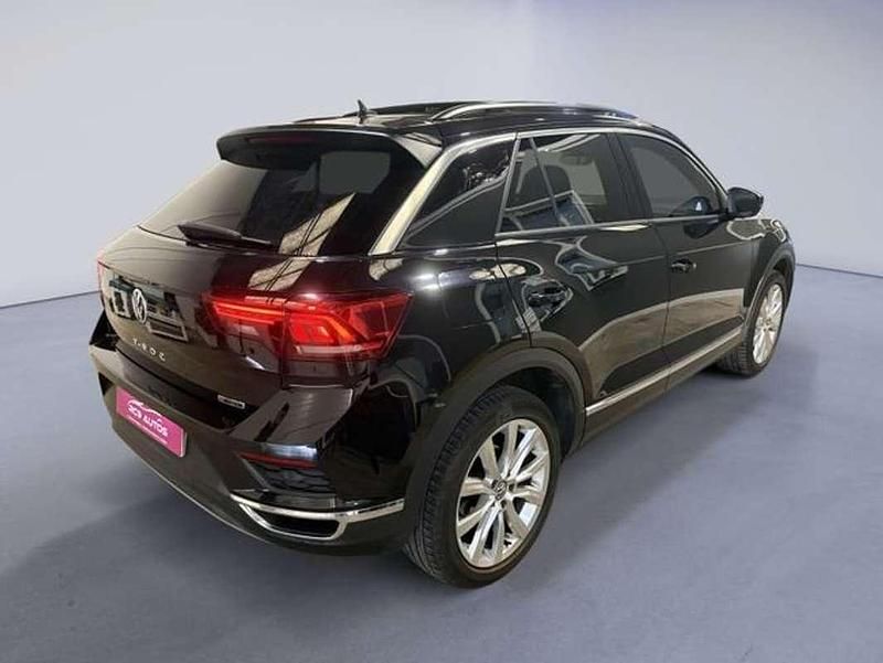 Usado VW T-Roc R-line 190 CV (139 kW) 2018 Negro SUV
