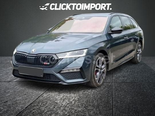 Gris / plata Usado 2021 Skoda Octavia RS Familiar | 24.700 € (Buen precio) - Imagen 1/4