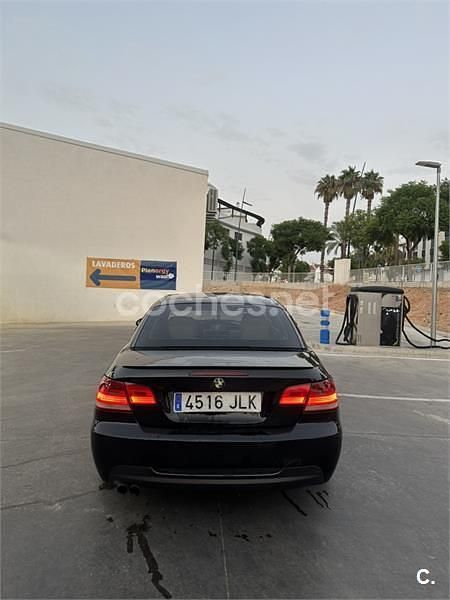 Negro Usado 2008 BMW 325 Cabriolet Descapotable | 9500 € (Buen precio) - Imagen 1/4
