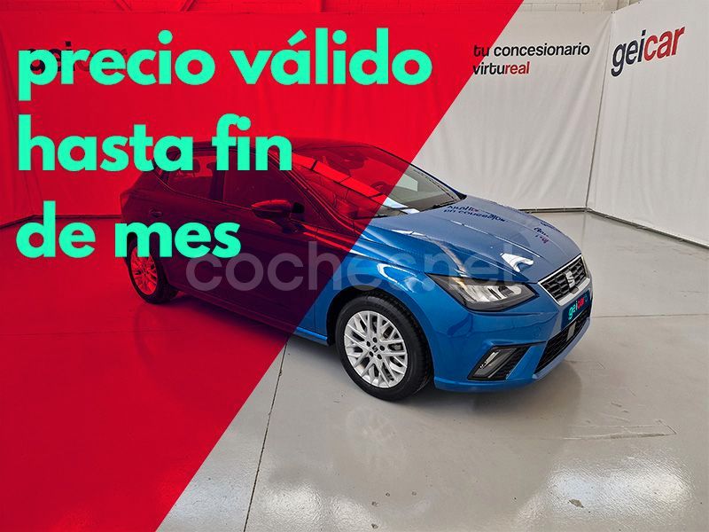 Azul Usado 2023 Seat Ibiza FR Berlina | 15.300 € (Buen precio) - Imagen 1/4