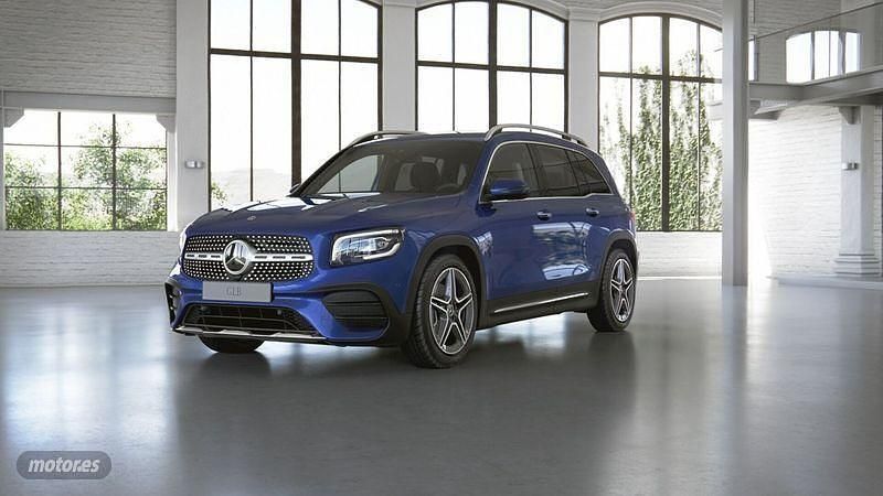 Azul galaxia Usado 2023 Mercedes GLB200 AMG line SUV | 40.900 € (Buen precio) - Imagen 1/4