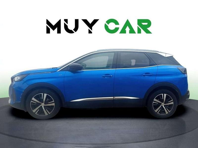 Usado Peugeot 3008 GT 131 CV (96 kW) 2021 Azul SUV