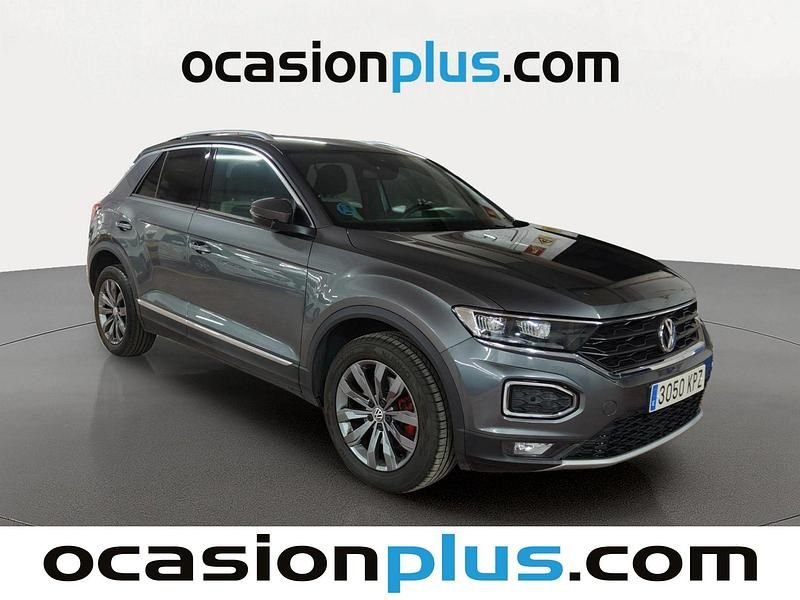 Usado VW T-Roc Sportline 116 CV (85 kW) 2018 Gris SUV