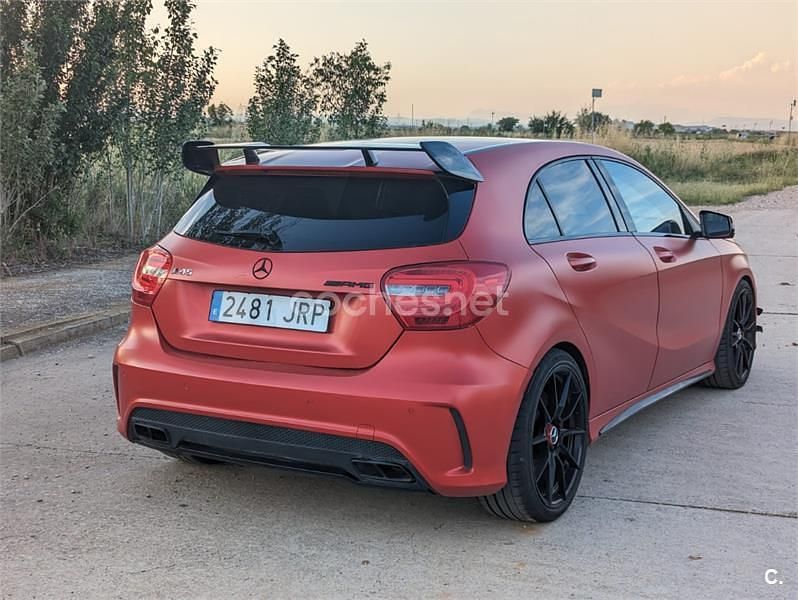 Usado Mercedes A45 AMG AMG 360 CV (264 kW) 2014 Gris / plata Berlina