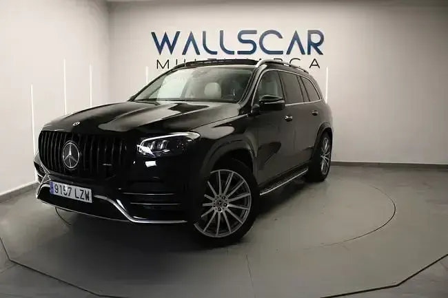 Usado Mercedes GLS350 286 CV (210 kW) 2022 Negro SUV